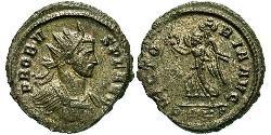 1 Antoniniano Imperio romano (27BC-395) Cobre/Plata Probo (232-282)