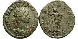 1 Antoniniano Imperio romano (27BC-395) Cobre/Plata Probo (232-282)