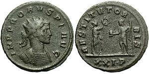 1 Antoniniano Imperio romano (27BC-395) Cobre/Plata Probo (232-282)