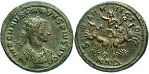 1 Antoniniano Imperio romano (27BC-395) Cobre/Plata Probo (232-282)