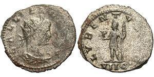 1 Antoniniano Imperio romano (27BC-395) Cobre/Plata Galieno (218-268)