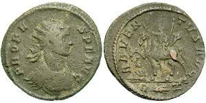 1 Antoniniano Imperio romano (27BC-395) Cobre/Plata Probo (232-282)