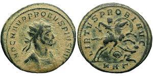 1 Antoniniano Imperio romano (27BC-395) Cobre/Plata Probo (232-282)