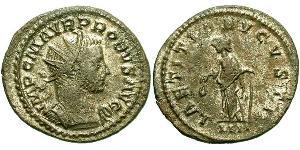 1 Antoniniano Imperio romano (27BC-395) Cobre/Plata Probo (232-282)
