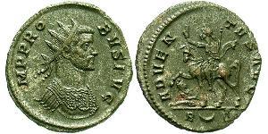 1 Antoniniano Imperio romano (27BC-395) Cobre/Plata Probo (232-282)