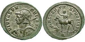 1 Antoniniano Imperio romano (27BC-395) Cobre/Plata Probo (232-282)