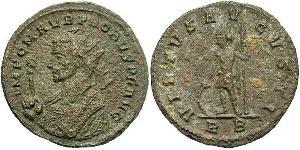 1 Antoniniano Imperio romano (27BC-395) Cobre/Plata Probo (232-282)