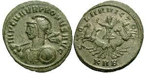 1 Antoniniano Imperio romano (27BC-395) Cobre/Plata Probo (232-282)