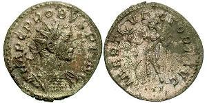 1 Antoniniano Imperio romano (27BC-395) Cobre/Plata Probo (232-282)