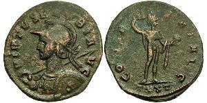 1 Antoniniano Imperio romano (27BC-395) Cobre/Plata Probo (232-282)