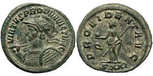 1 Antoniniano Imperio romano (27BC-395) Cobre/Plata Probo (232-282)