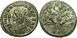 1 Antoniniano Imperio romano (27BC-395) Cobre/Plata Probo (232-282)