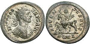 1 Antoniniano Imperio romano (27BC-395) Cobre/Plata Probo (232-282)