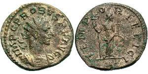 1 Antoniniano Imperio romano (27BC-395) Cobre/Plata Probo (232-282)
