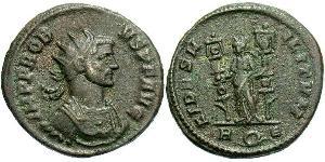 1 Antoniniano Imperio romano (27BC-395) Cobre/Plata Probo (232-282)