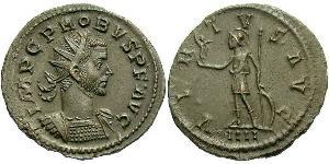 1 Antoniniano Imperio romano (27BC-395) Cobre/Plata Probo (232-282)