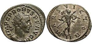 1 Antoniniano Imperio romano (27BC-395) Cobre/Plata Probo (232-282)
