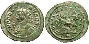 1 Antoniniano Imperio romano (27BC-395) Cobre/Plata Probo (232-282)