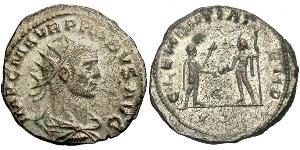1 Antoniniano Imperio romano (27BC-395) Cobre/Plata Probo (232-282)