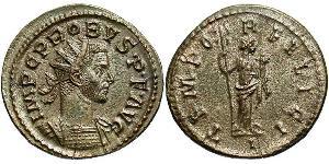 1 Antoniniano Imperio romano (27BC-395) Cobre/Plata Probo (232-282)