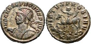 1 Antoniniano Imperio romano (27BC-395) Cobre/Plata Probo (232-282)