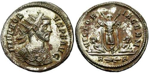 1 Antoniniano Imperio romano (27BC-395) Cobre/Plata Probo (232-282)