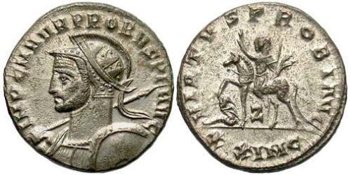 1 Antoniniano Imperio romano (27BC-395) Cobre/Plata Probo (232-282)