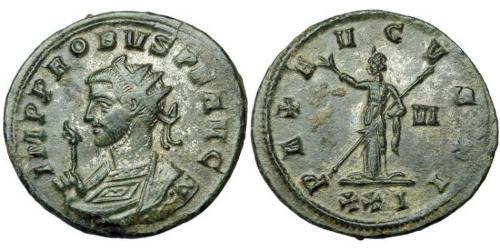 1 Antoniniano Imperio romano (27BC-395) Cobre/Plata Probo (232-282)