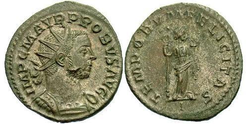 1 Antoniniano Imperio romano (27BC-395) Cobre/Plata Probo (232-282)
