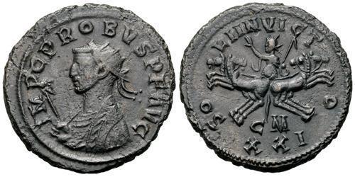 1 Antoniniano Imperio romano (27BC-395) Cobre/Plata Probo (232-282)