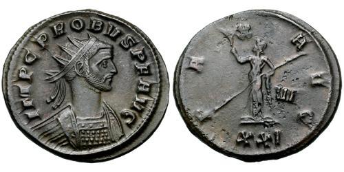 1 Antoniniano Imperio romano (27BC-395) Cobre/Plata Probo (232-282)