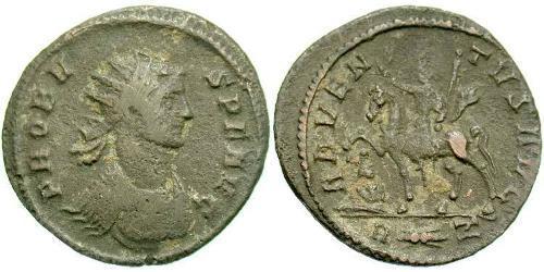 1 Antoniniano Imperio romano (27BC-395) Cobre/Plata Probo (232-282)