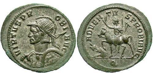 1 Antoniniano Imperio romano (27BC-395) Cobre/Plata Probo (232-282)