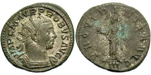 1 Antoniniano Imperio romano (27BC-395) Cobre/Plata Probo (232-282)