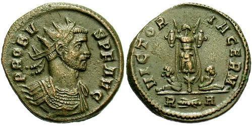 1 Antoniniano Imperio romano (27BC-395) Cobre/Plata Probo (232-282)