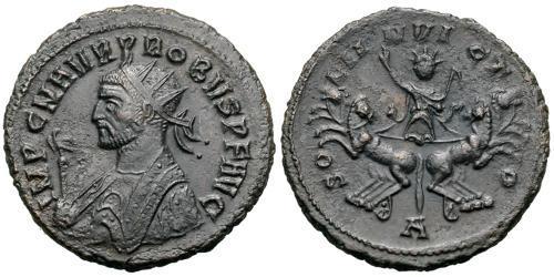 1 Antoniniano Imperio romano (27BC-395) Cobre/Plata Probo (232-282)