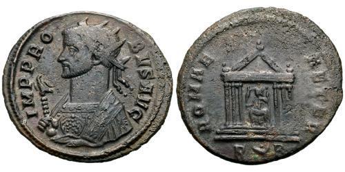 1 Antoniniano Imperio romano (27BC-395) Cobre/Plata Probo (232-282)