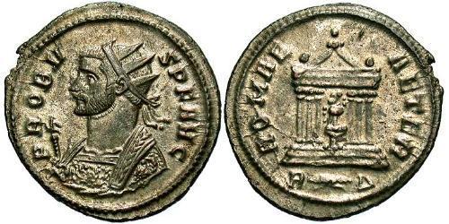 1 Antoniniano Imperio romano (27BC-395) Cobre/Plata Probo (232-282)