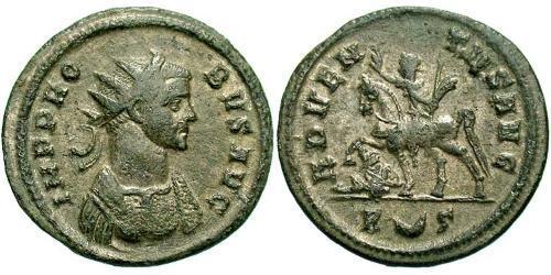 1 Antoniniano Imperio romano (27BC-395) Cobre/Plata Probo (232-282)