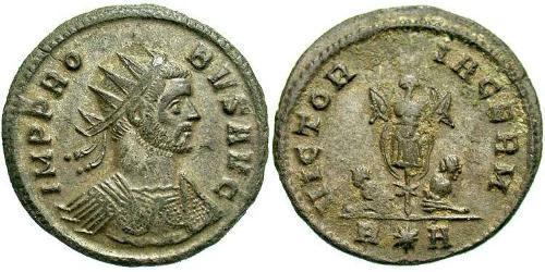 1 Antoniniano Imperio romano (27BC-395) Cobre/Plata Probo (232-282)