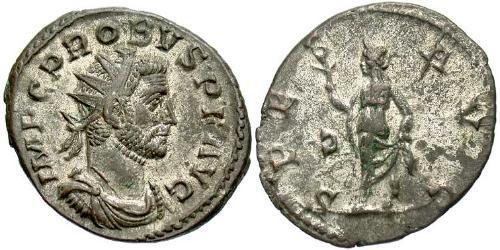1 Antoniniano Imperio romano (27BC-395) Cobre/Plata Probo (232-282)