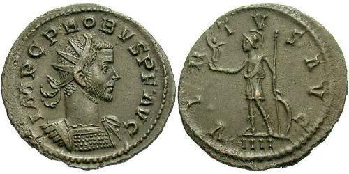 1 Antoniniano Imperio romano (27BC-395) Cobre/Plata Probo (232-282)