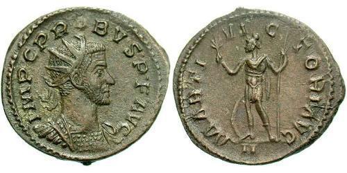 1 Antoniniano Imperio romano (27BC-395) Cobre/Plata Probo (232-282)