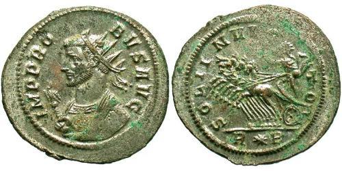 1 Antoniniano Imperio romano (27BC-395) Cobre/Plata Probo (232-282)