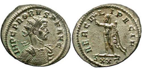 1 Antoniniano Imperio romano (27BC-395) Cobre/Plata Probo (232-282)