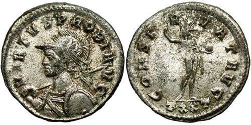 1 Antoniniano Imperio romano (27BC-395) Cobre/Plata Probo (232-282)