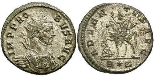 1 Antoniniano Imperio romano (27BC-395) Cobre/Plata Probo (232-282)