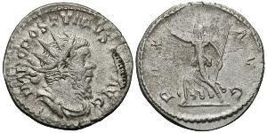 1 Antoniniano Imperio Galo (260-274) Plata Postumo (260-268)