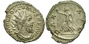 1 Antoniniano Imperio Galo (260-274) Plata Postumo (260-268)