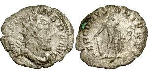 1 Antoniniano Imperio Galo (260-274) Plata Postumo (260-268)